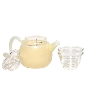 Soy Candle - Glass Tea Set