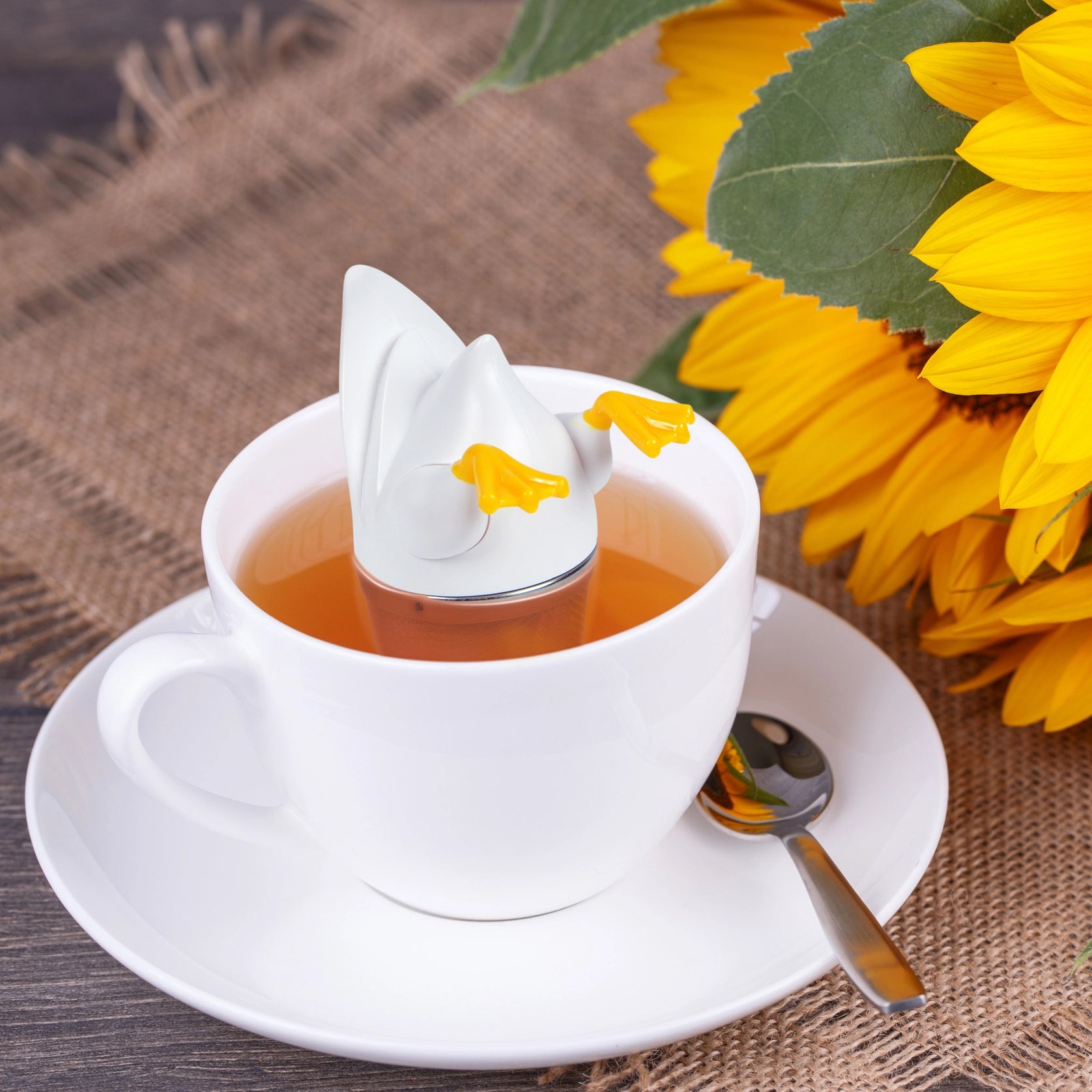 Bola de Té de Hoja - Silicona