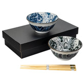 Ryu Dragon 5"D Double Bowl Gift Set