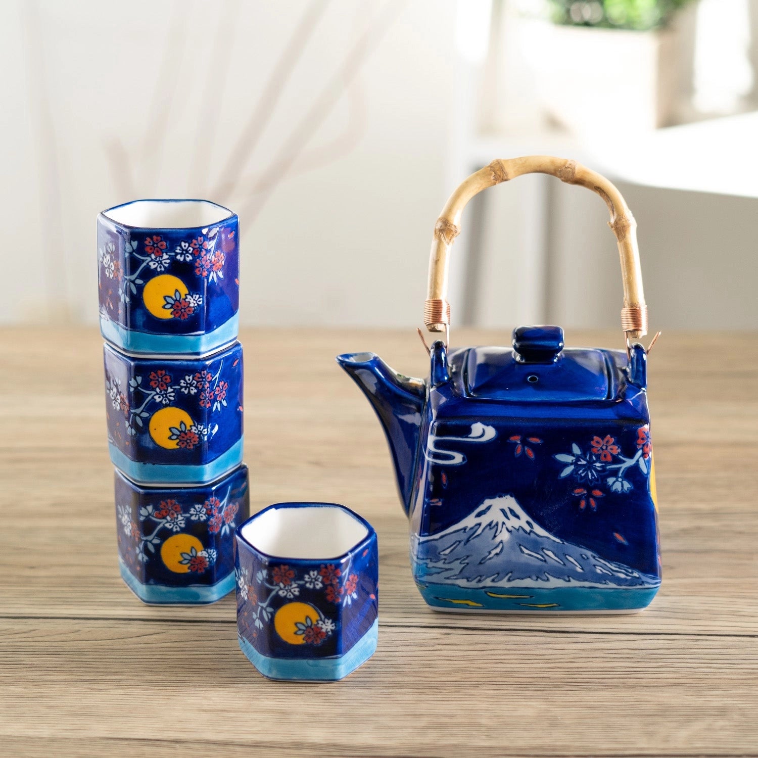 JUEGO DE TÉ KUNG FU PESCADO KOI CELADON