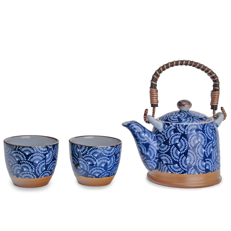 Margaret Blue Tea Set