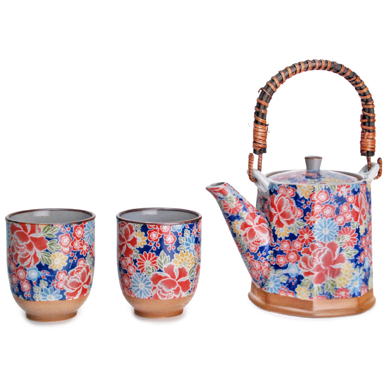 Shikiyuzen Blue Tea Set