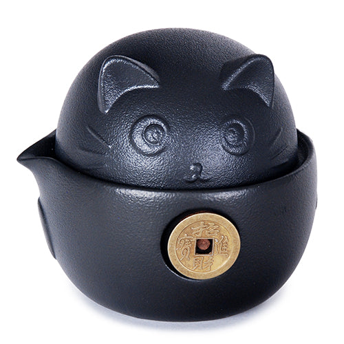 Black Cat Kung Fu Tea Set
