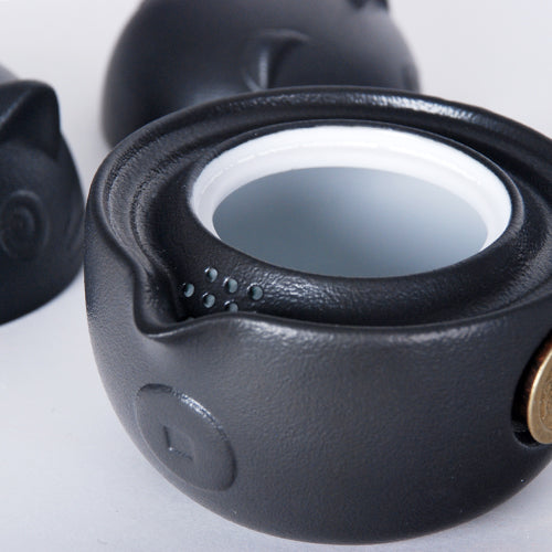 Black Cat Kung Fu Tea Set