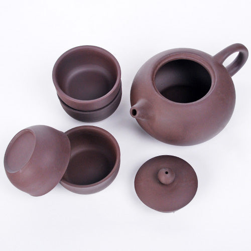 JUEGO DE TÉ REDONDO DE ARCILLA ZISHA