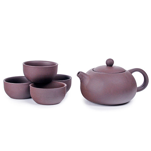 JUEGO DE TÉ REDONDO DE ARCILLA ZISHA