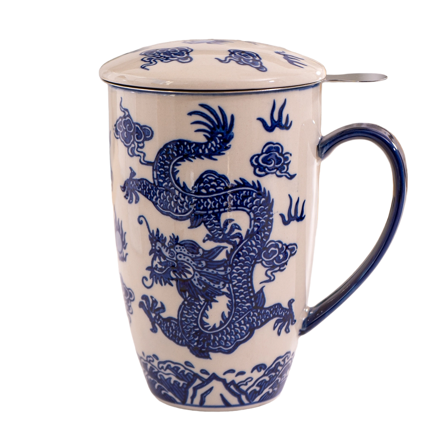 Oriental Ryu Dragon Mug with Infuser