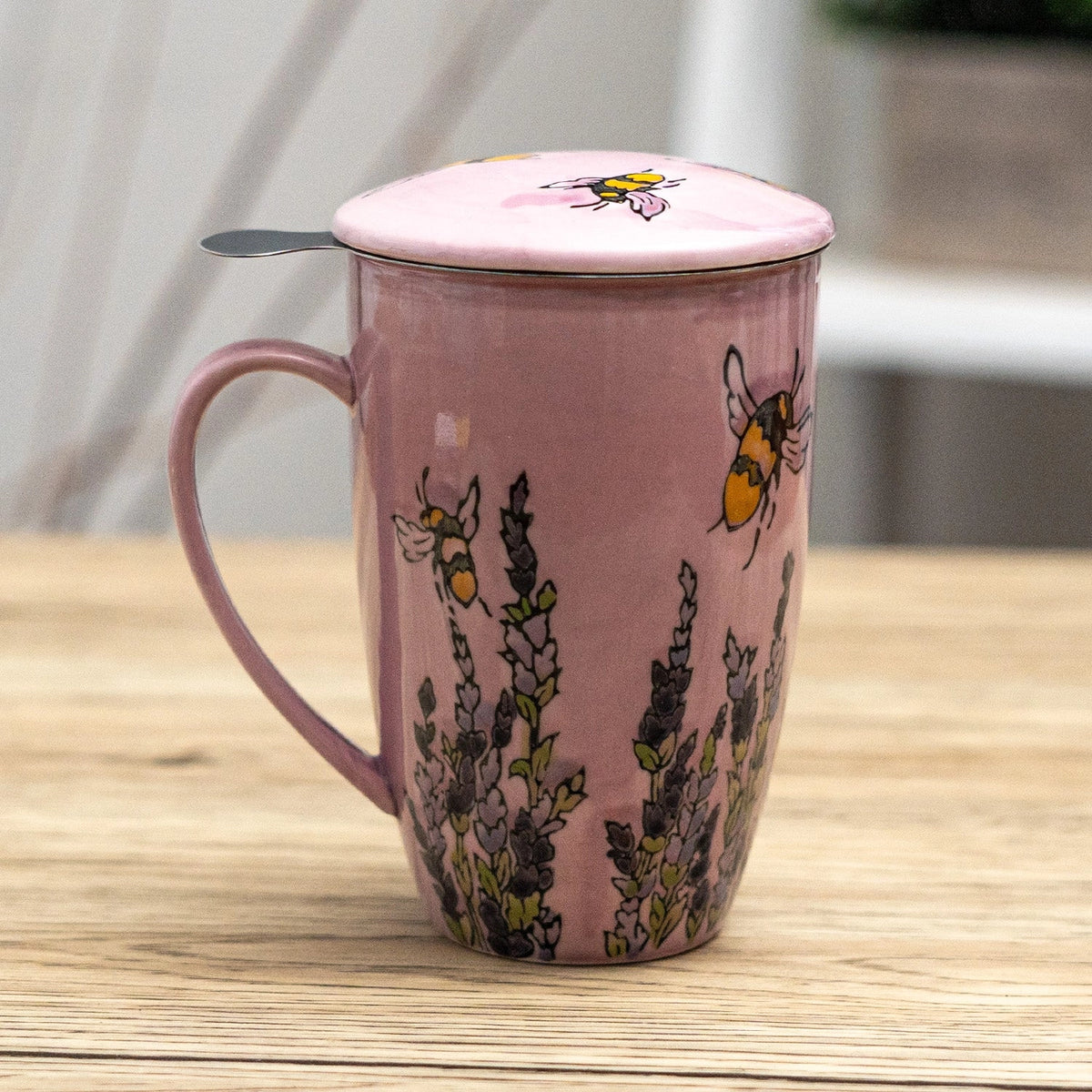 Taza Koi Roja con Infusor