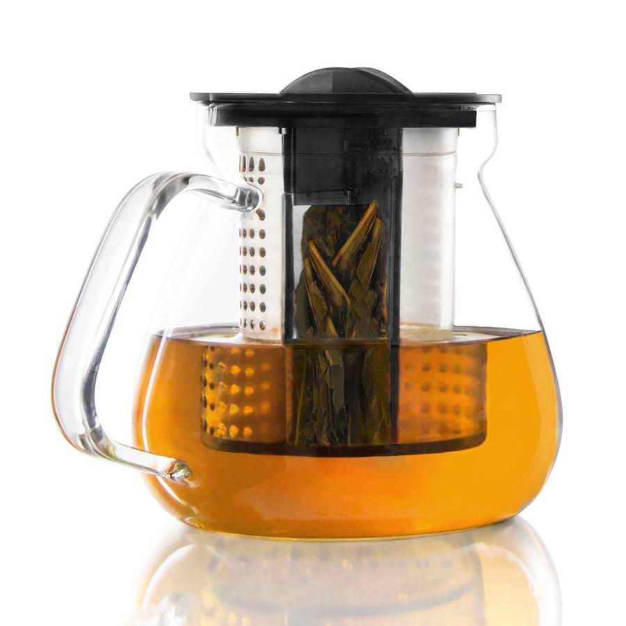 Teteras de vidrio con control de té