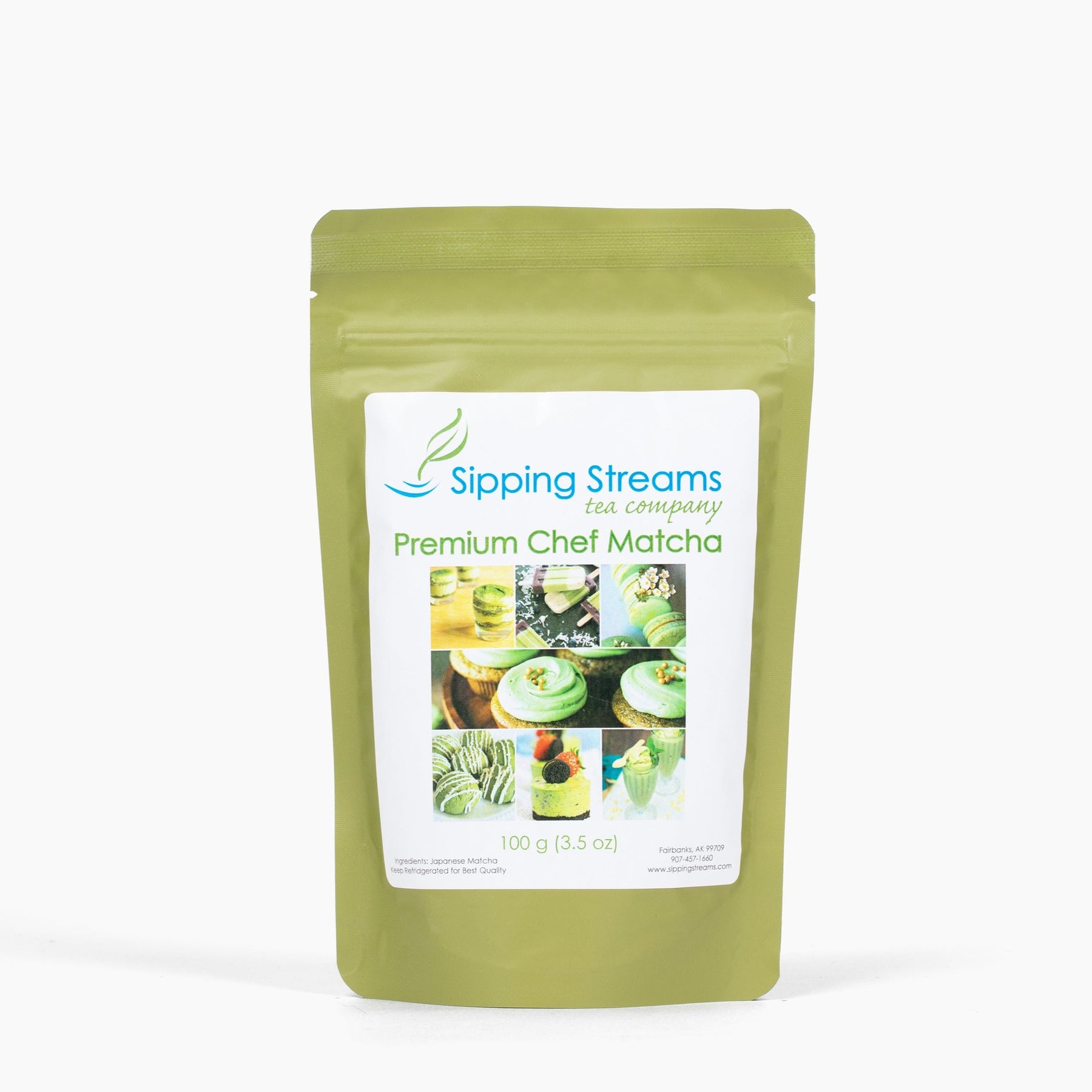 Premium Chef Matcha - Matcha powder for baking and making a matcha latte.