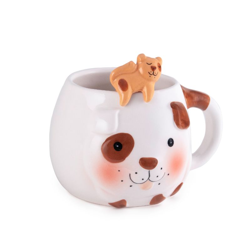 Taza Perro con Cuchara