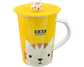 Taza Character con asa y tapa de silicona