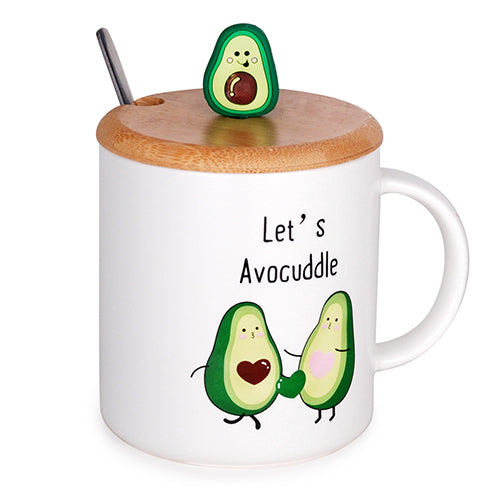 Avocado Mug with Spoon