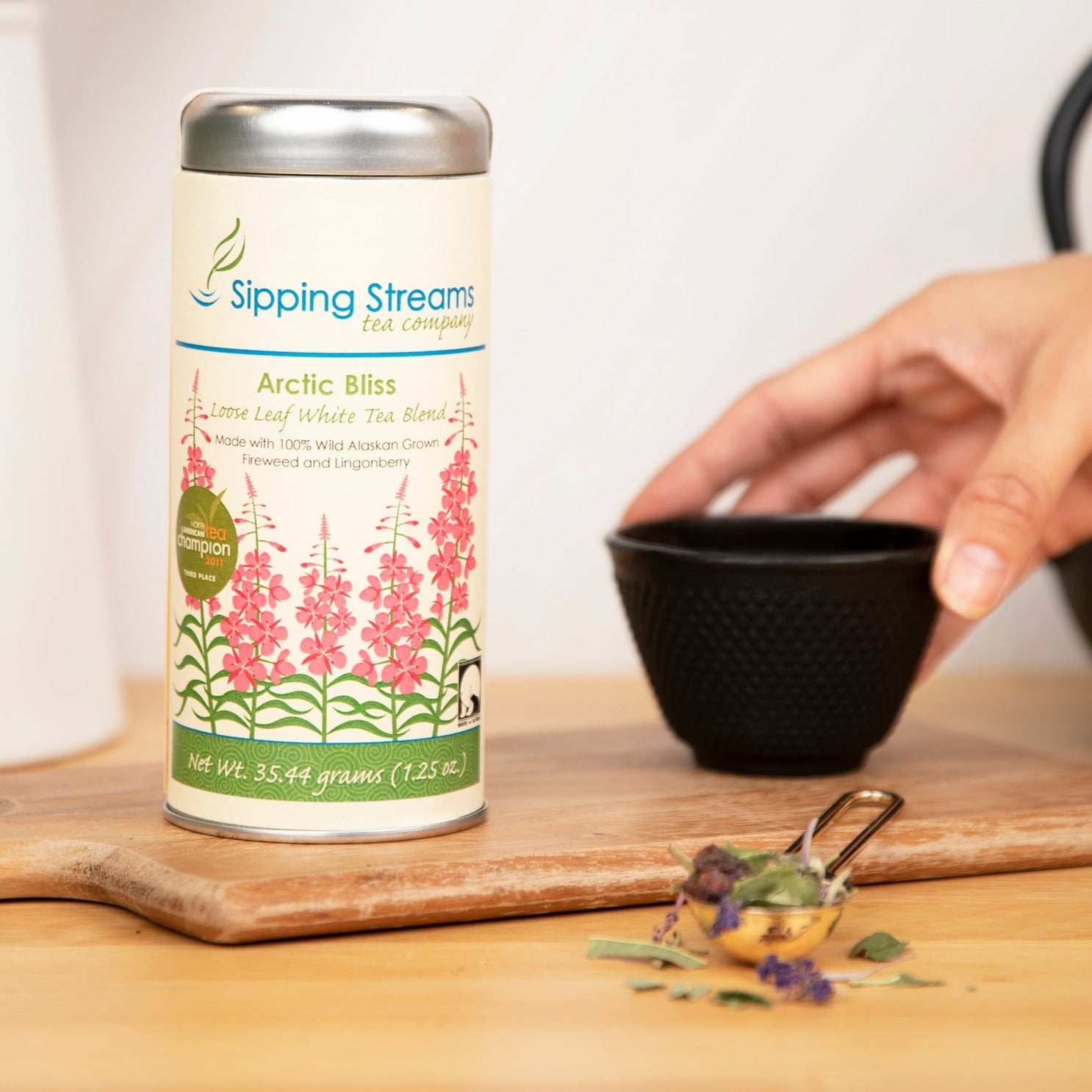 Arctic Bliss - Mezcla de té de hojas sueltas Fireweed