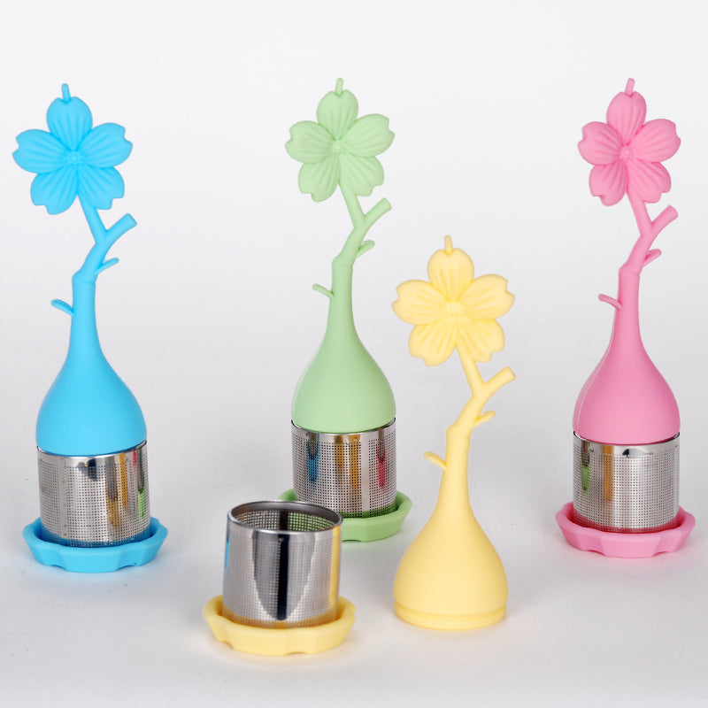 Bola de té Flower Blossom - Silicona