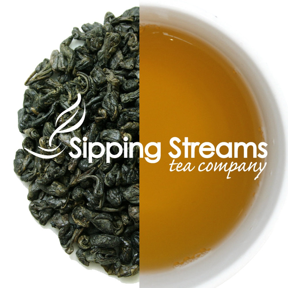 Organic Gunpowder Green Tea | Loose Leaf | Sipping Streams