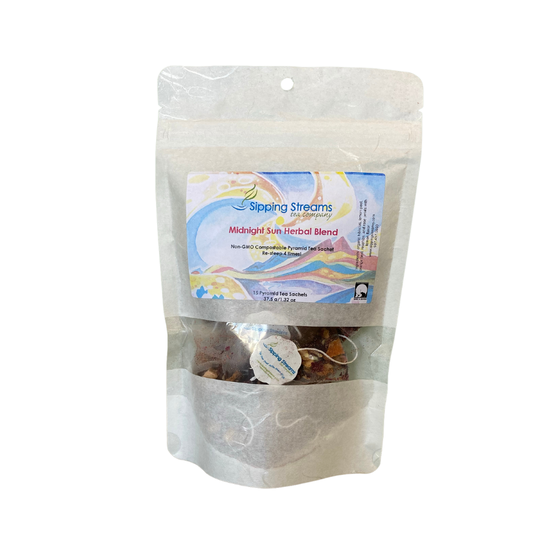 Té de hierbas Sol de Medianoche - Bolsitas de té piramidal