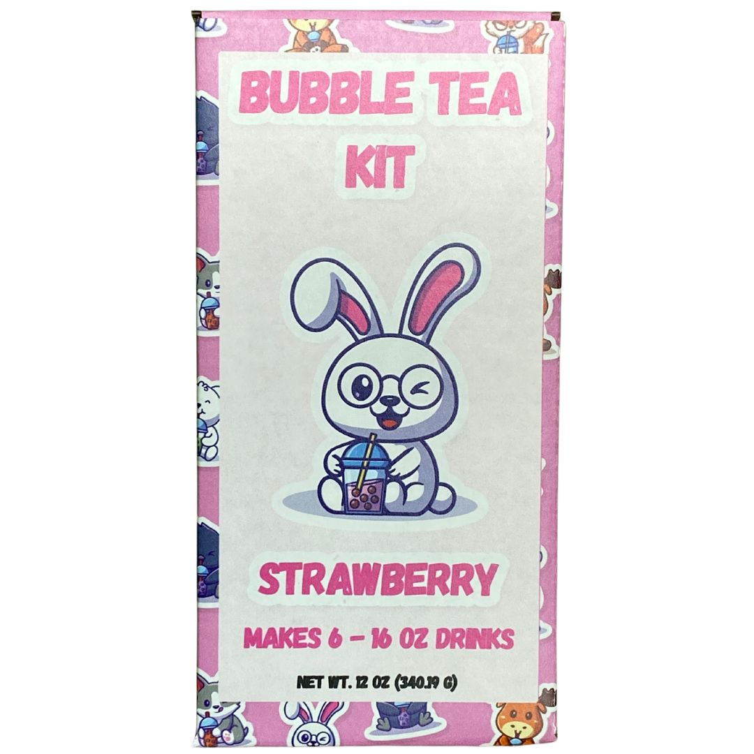 Strawberry Bubble Tea Kit