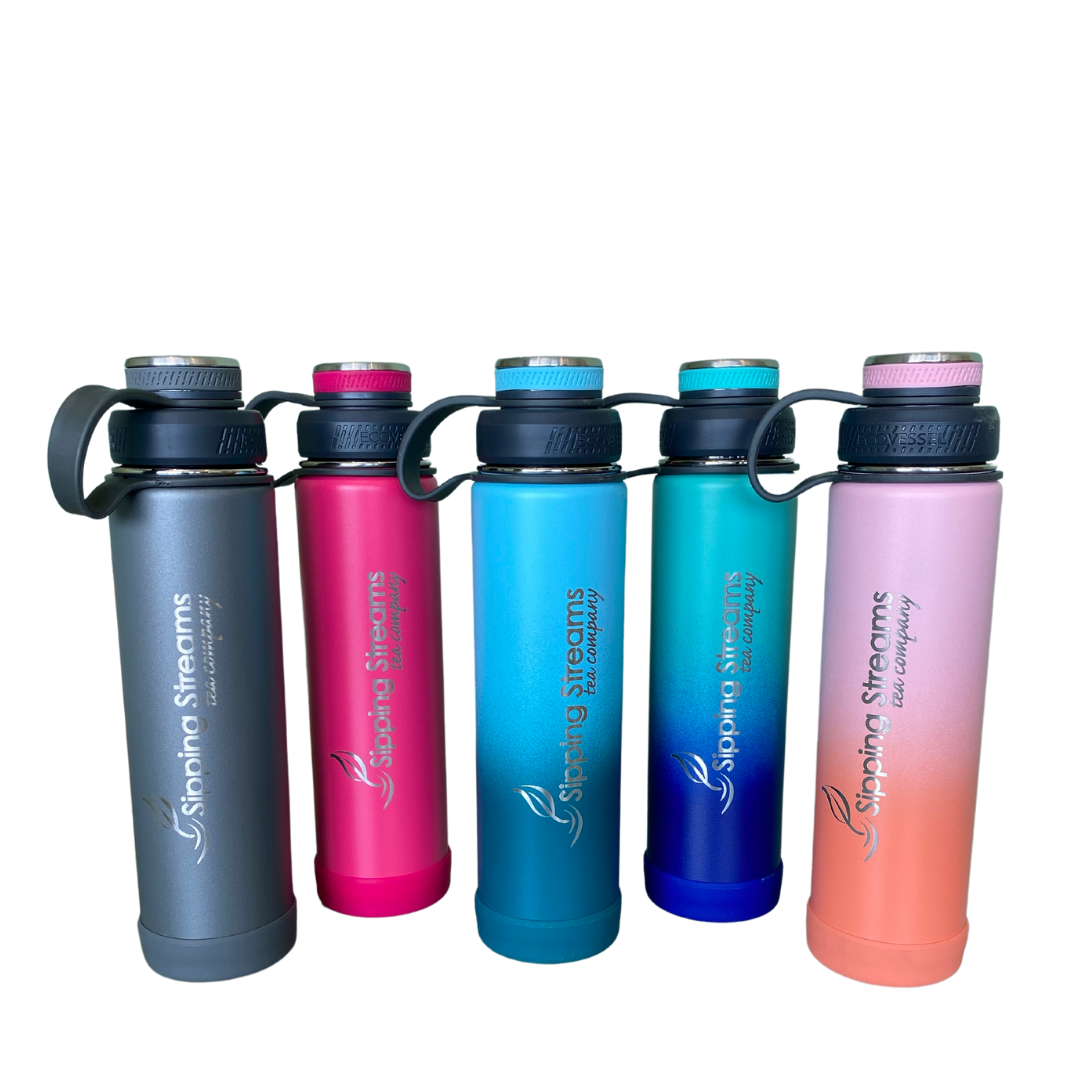 Triple Walled Insulated Tea Travel Mug 24 oz