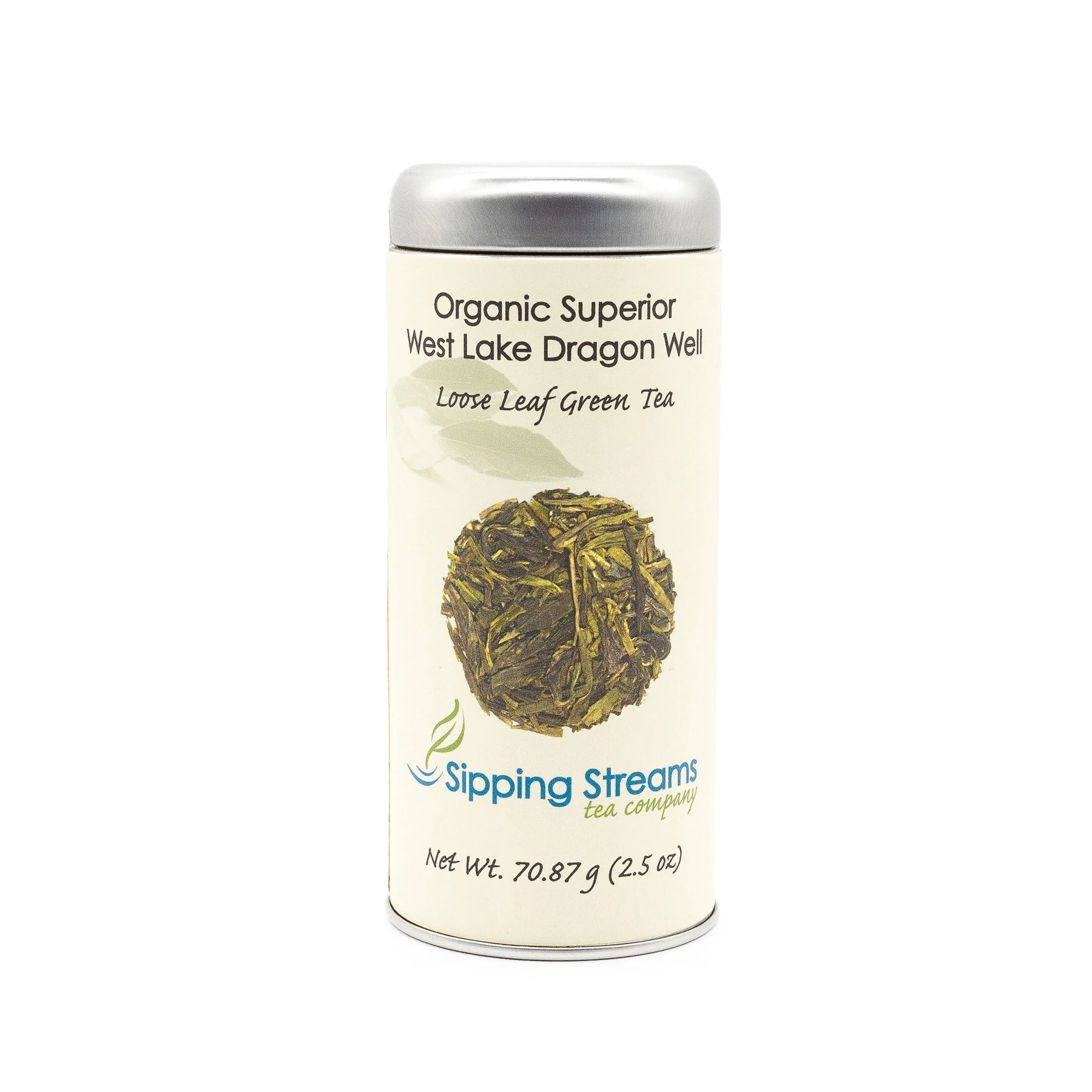 Organic Superior West Lake Dragon Well Loose Leaf Green Tea | (Longjing)