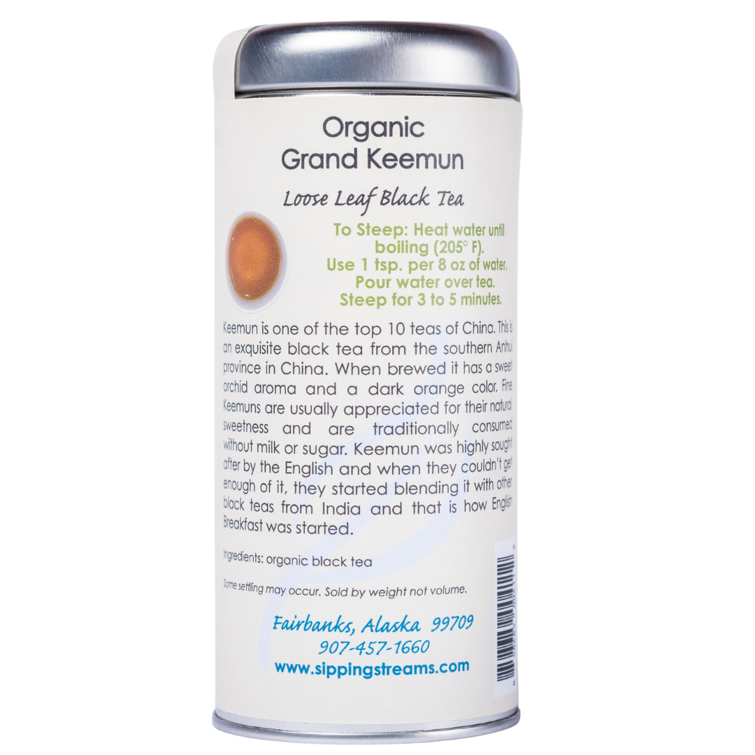 Organic Grand Keemun Black Tea