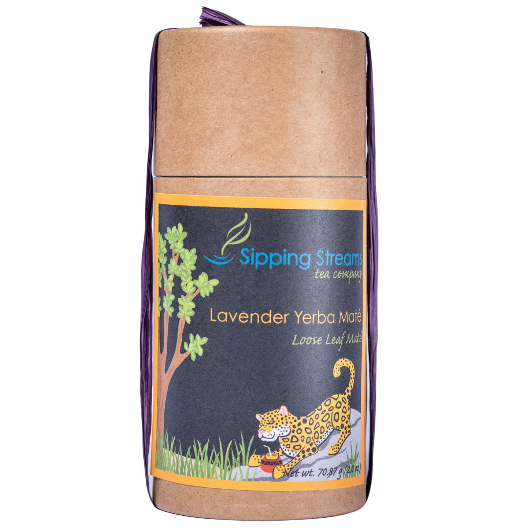 Lavender Yerba Maté Loose Leaf Tea Blend | Sipping Streams