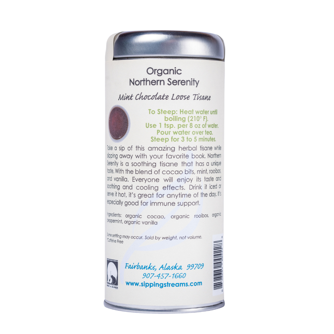 Instructions for making Organic Northern Serenity Tea Blend
