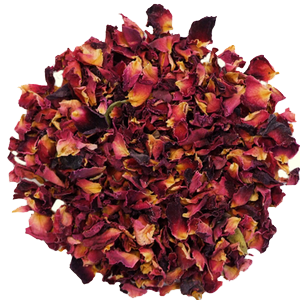Pétalos de rosa orgánicos