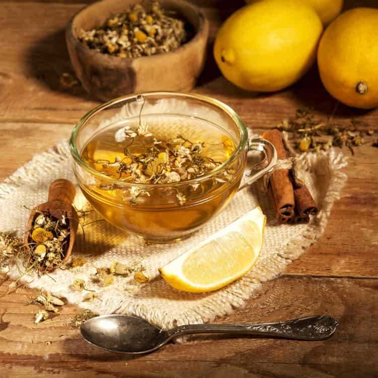 Why Lemon Chamomile Tea Is The Hot Drink Of The Season