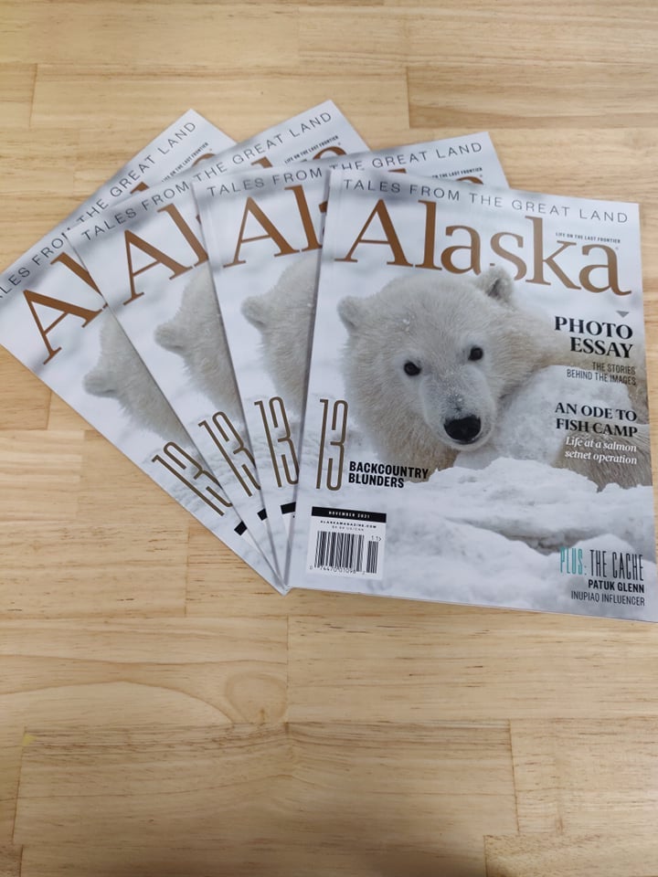 Cover of Alaska Magazine NOV 21