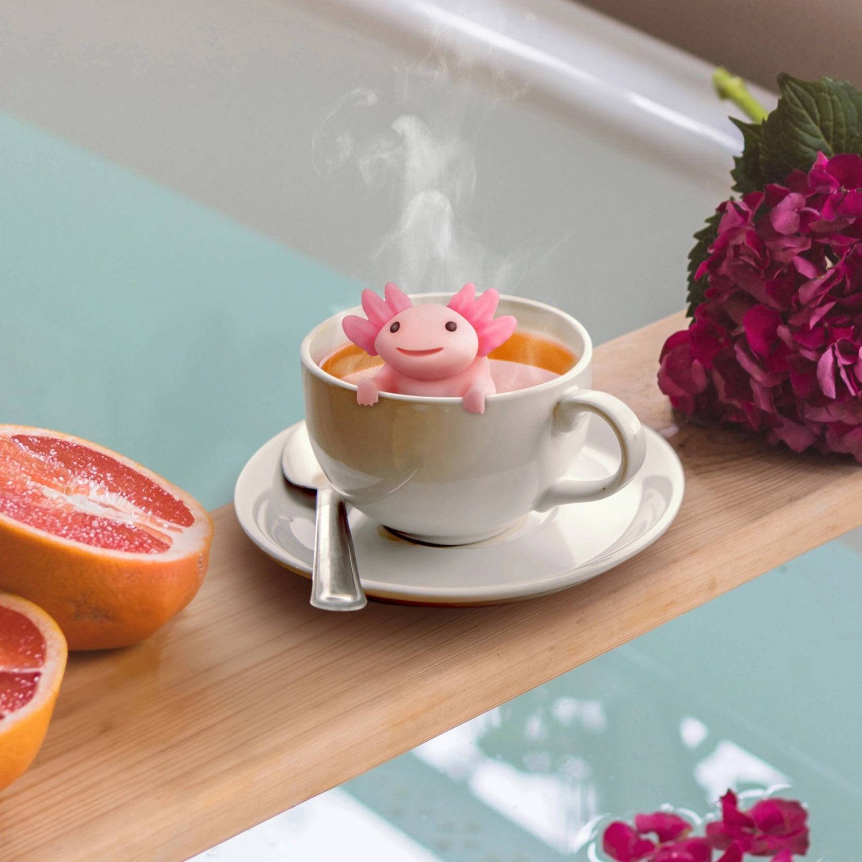 Relaxolotl - Axolotl Tea Infuser - Silicone