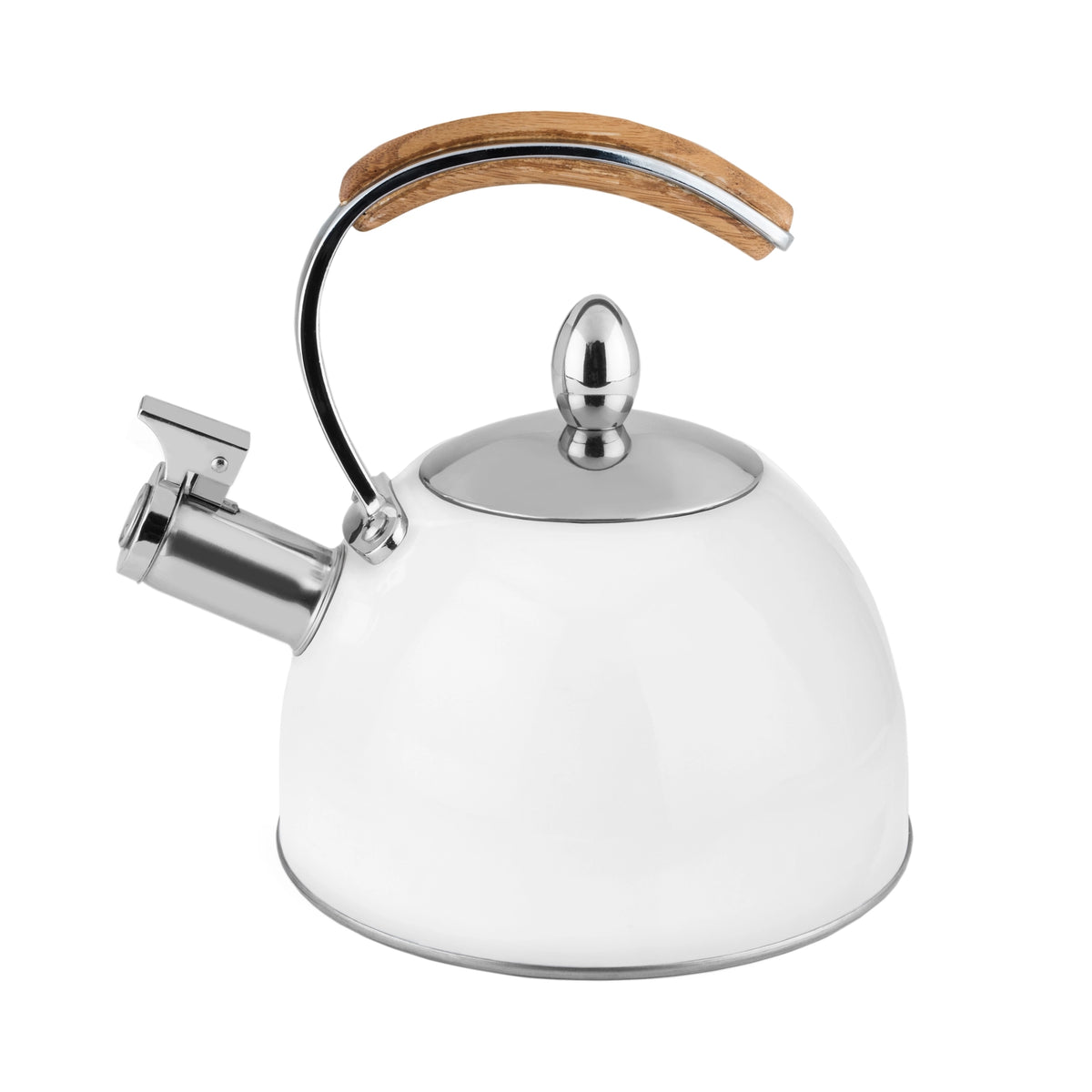 Presley Classic Whistling Tea Kettle - 70oz - White