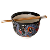 Snake Bowl with Chopsticks