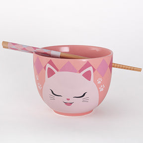 Runa Cat Bowl w/Chopsticks