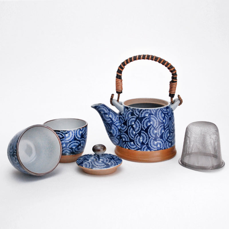Margaret Blue Tea Set