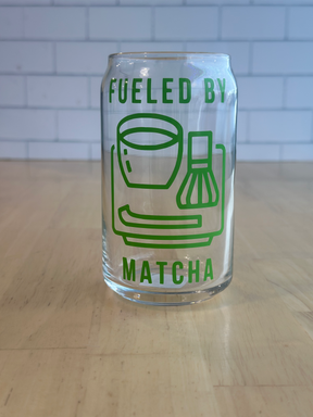 Fueled by Matcha™ Glass Mug