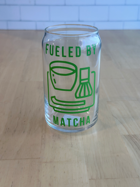 Fueled by Matcha™ Glass Mug
