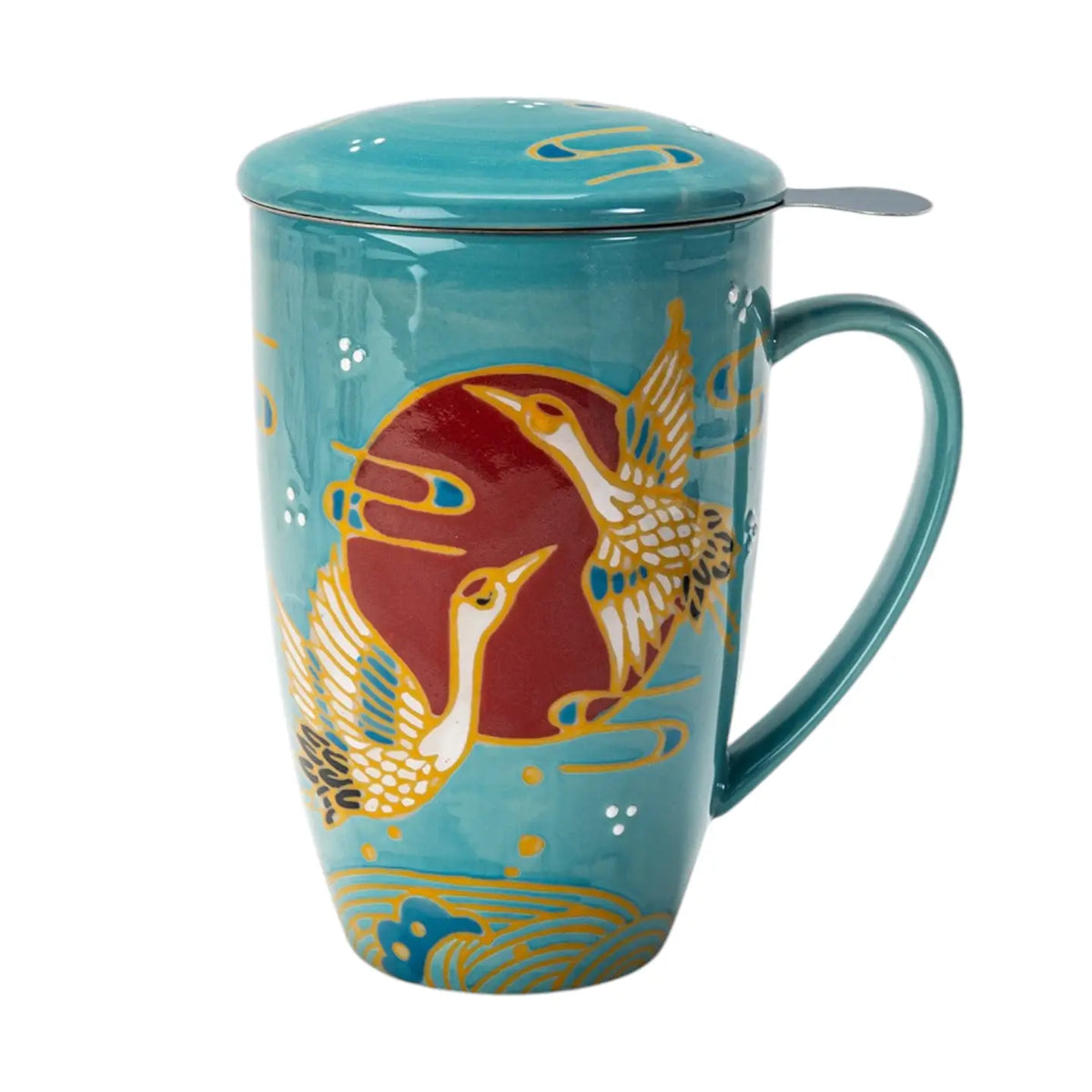 Taza Koi Roja con Infusor