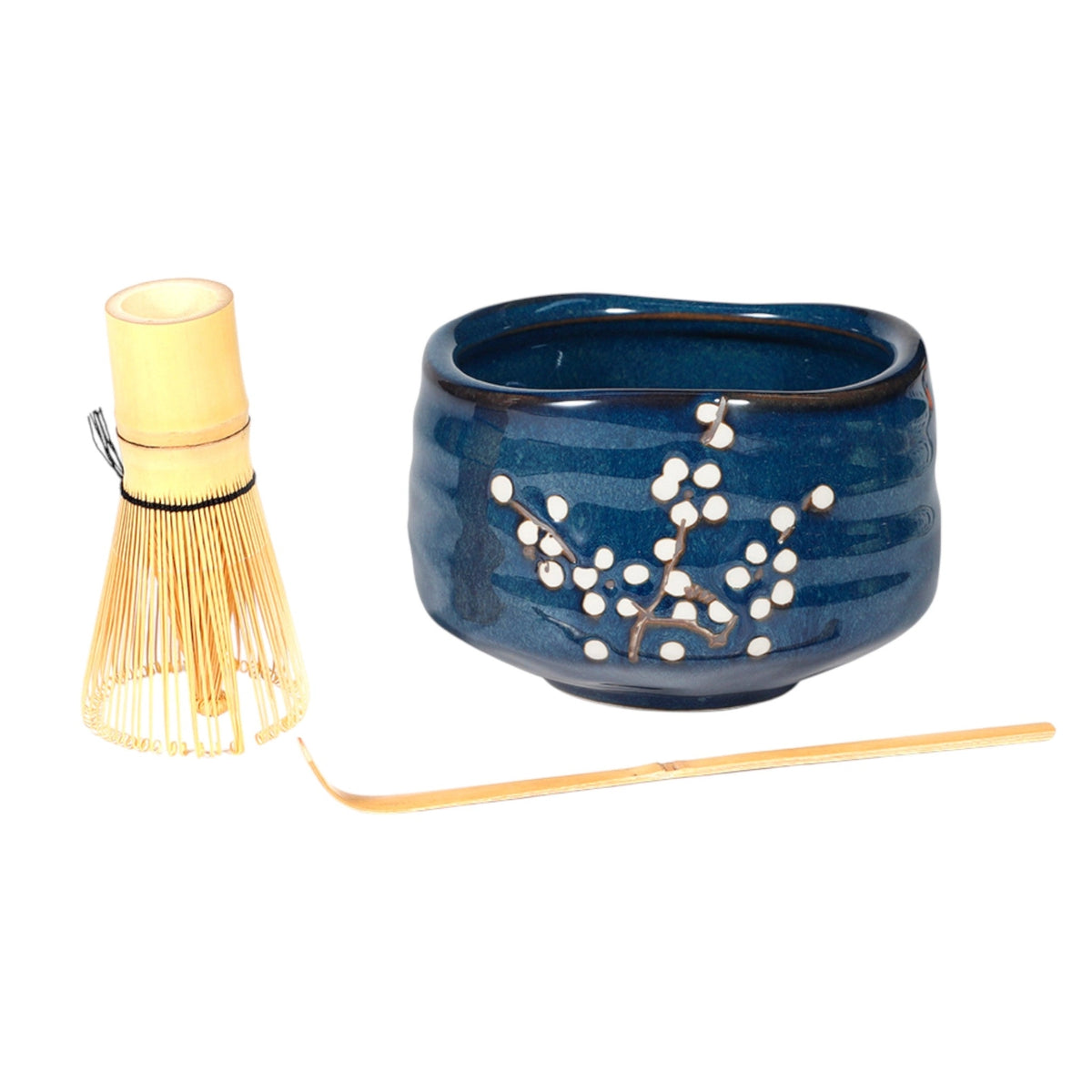 Blue Cherry Blossom Ceremonial Matcha Set