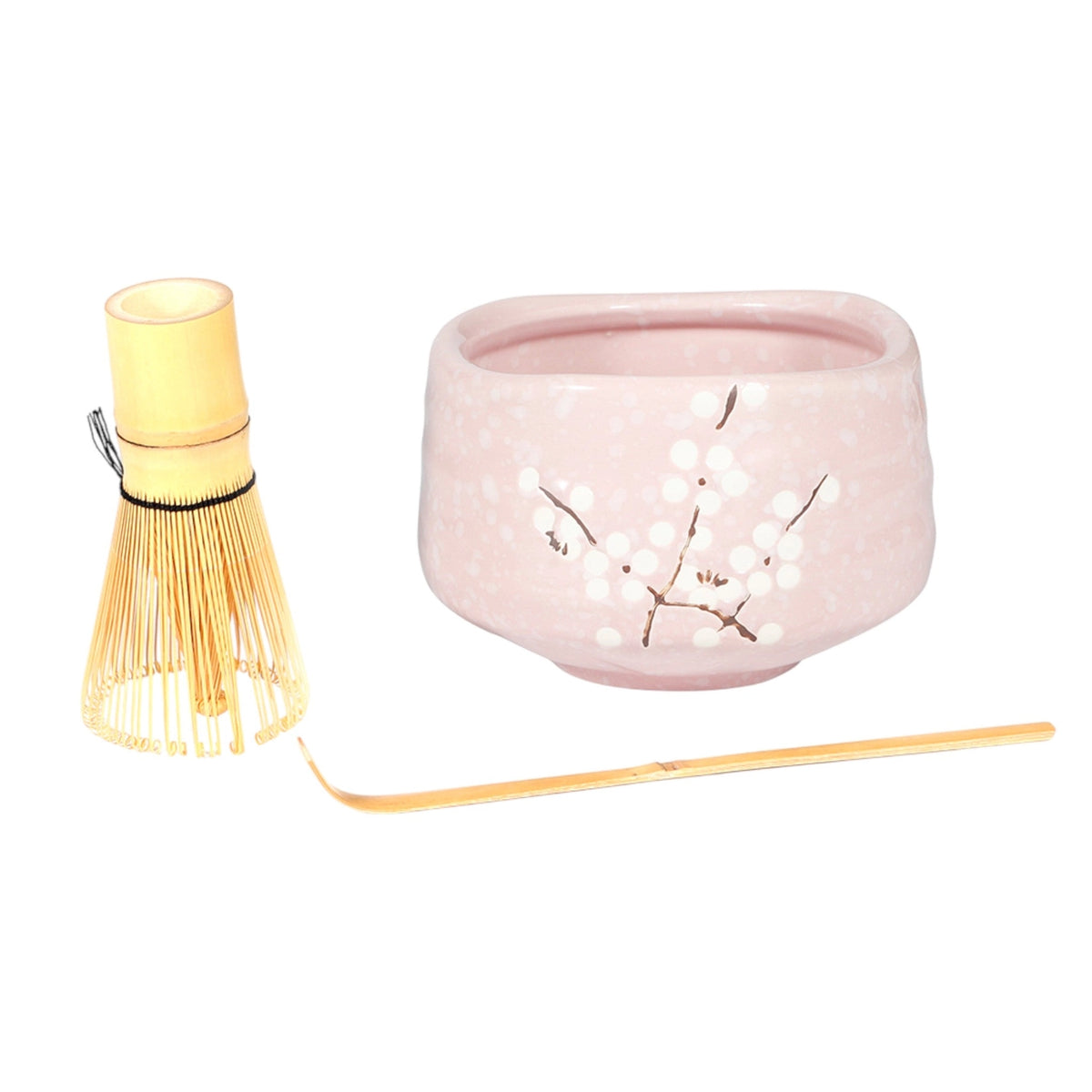 Pink Cherry Blossom Ceremonial Matcha Set