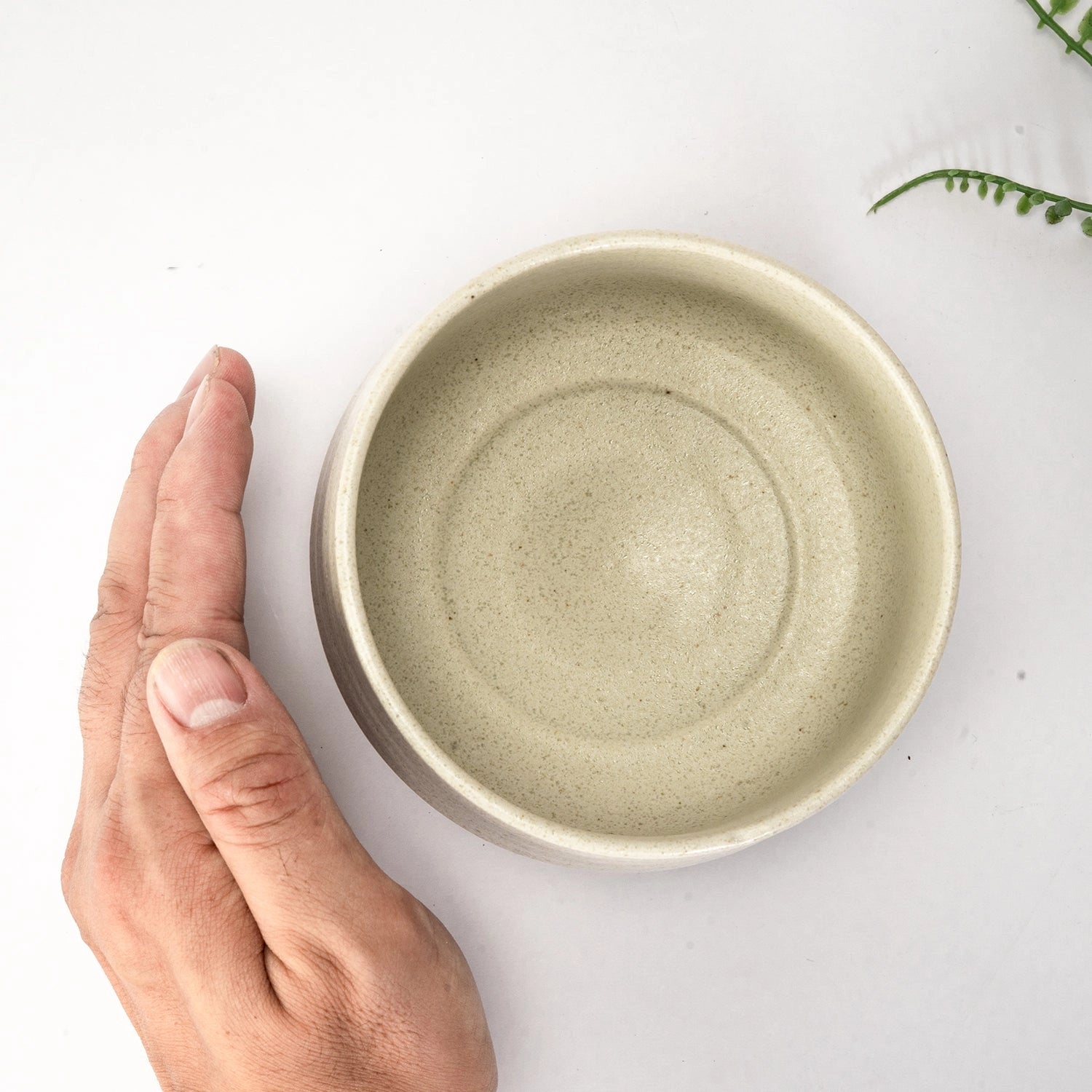 Mino Ware Nature White Matcha Set