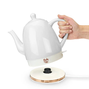 Noelle™ Ceramic Electric Gooseneck Tea Kettle - 50oz - Gray