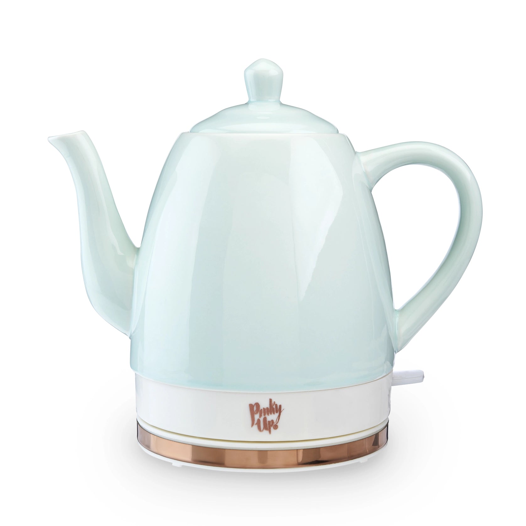 Noelle™ Ceramic Electric Gooseneck Tea Kettle - 50oz - Mint