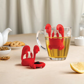 Crab Tea Tea Infuser For Hot or Iced Tea - Silicone