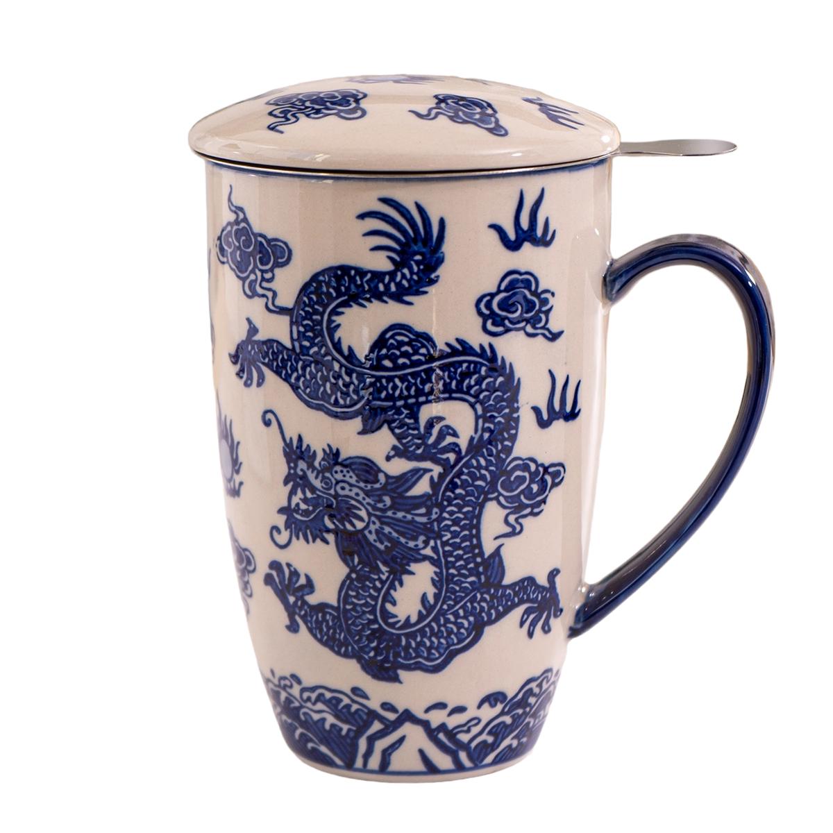 Oriental Ryu Dragon Mug with Infuser