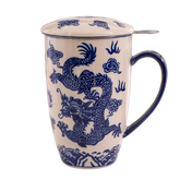 Oriental Ryu Dragon Mug with Infuser