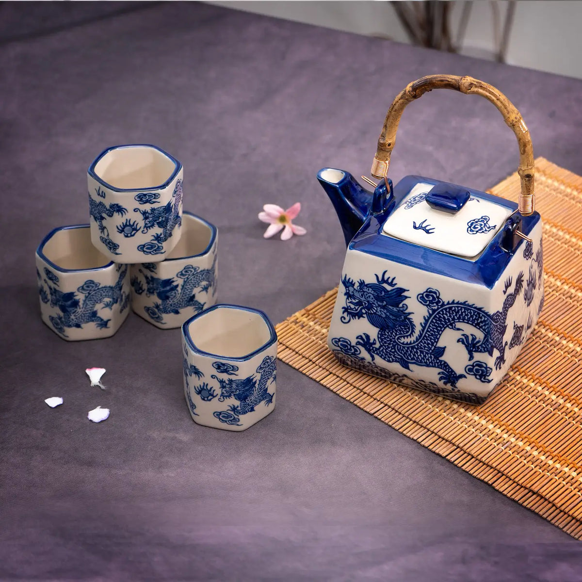 Oriental Ryu Dragon Tea Set