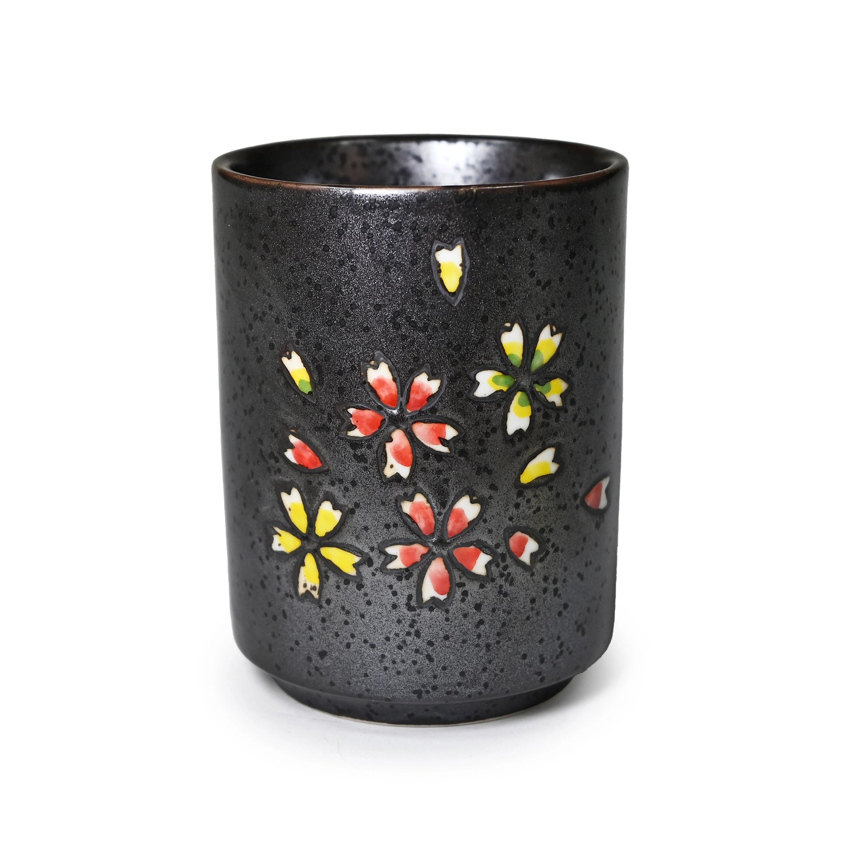 Sakura Black (11oz) Yunomi Tea Cup