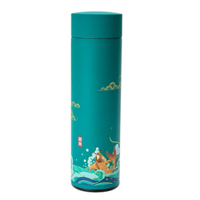 Green Koi 17oz Vacuum Insulated Stainless Steel Tea Thermos