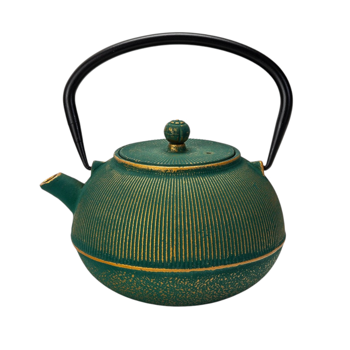 Tokusa Green 27 oz Cast Iron Tea Pot